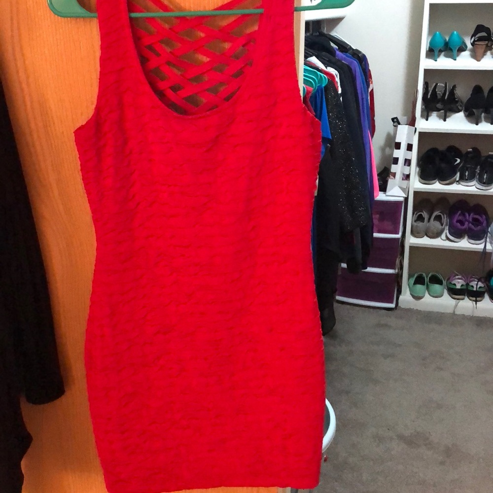 Red Forever 21 mini dress